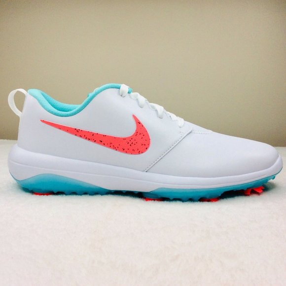Nike Roshe Tour G Golf Shoes White Pink South Beac - Picture 4 of 10